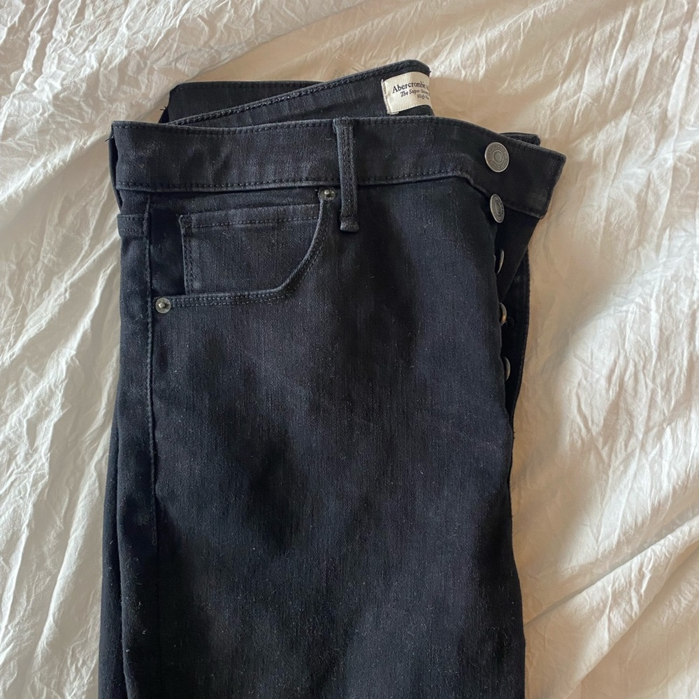 Abercrombie high waisted jeans